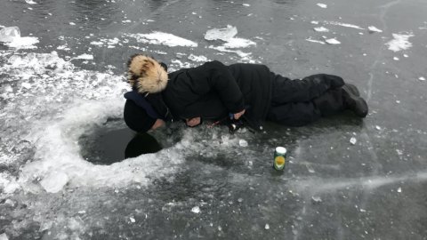 isfiskeri loch nees put and take regnbue