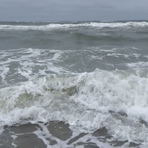 Vesterhavet viser tænder - frådende bølger udfordrer lystfiskerne