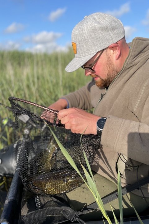 Patrick med næsten personlig rekord gedde