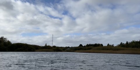 View over Betonsøen mod madpakkehuset