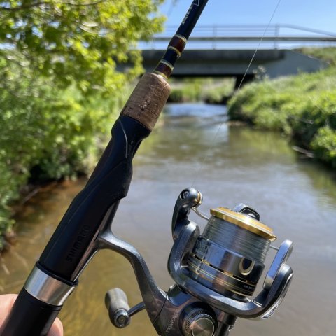 Beastmaster fra Shimano - på UL-fiskeri i Hover Å