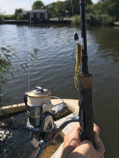 aborre vonå perch barsch texasrig Shimano savagegear custom UL