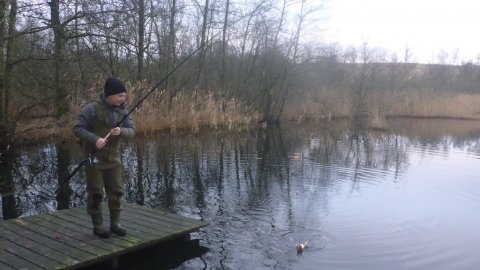 mose fiskeri gedde østjylland agnfisk