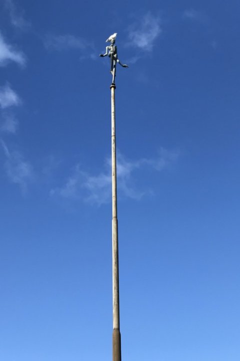 ringkøbing havn måge kunst