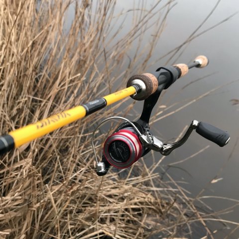 daiwa ul dropshot fiskestang rod reel Vonå ul fishing