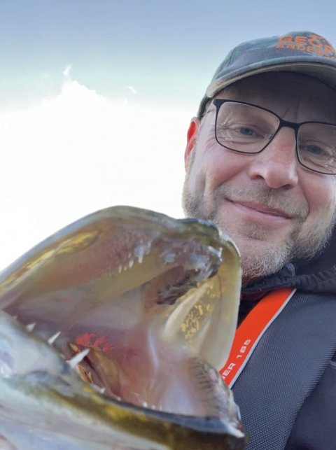 Alligatorsmilet - en glad Pausefisker med gedde