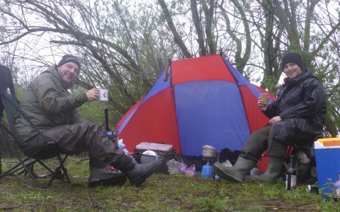 fiskecamp lejr medefiskeri hygge