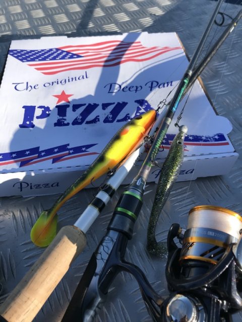 fyraftens fiskeri gedde jolle pausefiskeri