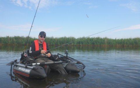 pausefiskeren flydering vonåen Vestjylland lystfiskeri aborre barsch perch dropshot