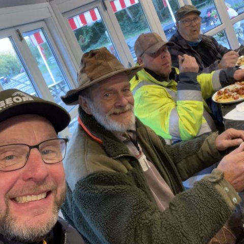 Gevinsten for størst flad til Per Fluen - pølsemix i Middelfart