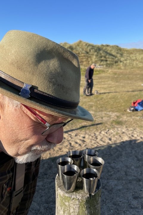 Kystfiskeri - klargøring og opvarmning med kryddersnaps