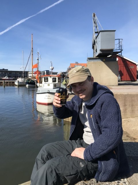 ringkøbing havn sort guld skål