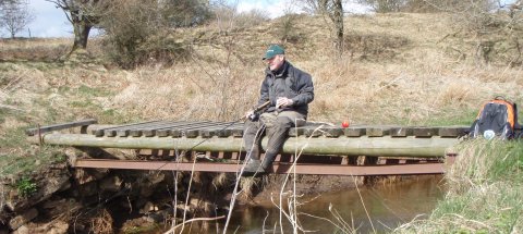 Pausefiskeren på fisketur - Hover Å