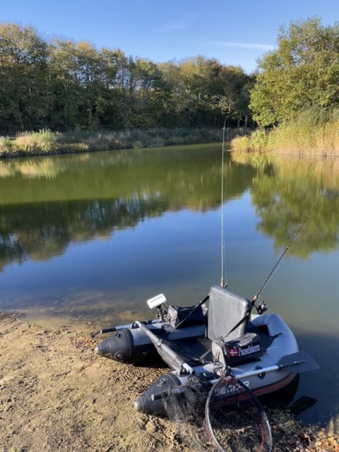 Savage Gear Highrider klar til fiskeri i den gamle fiskepark