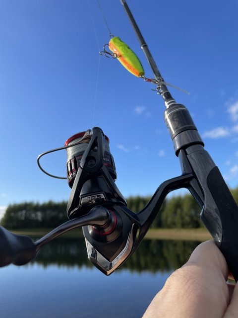 Popperfiskeri i badesøen