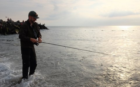 pausefiskeren på kystfiskeri makrel spinnefiskeri