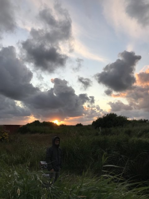 Solnedgang over Fjordtroldens Dam