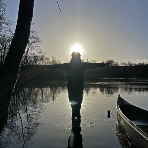 Du skal ikke gå på vandet, der hvor jeg fisker!