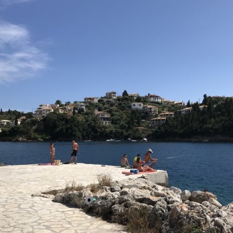 sivota harbour fishing greece angeln