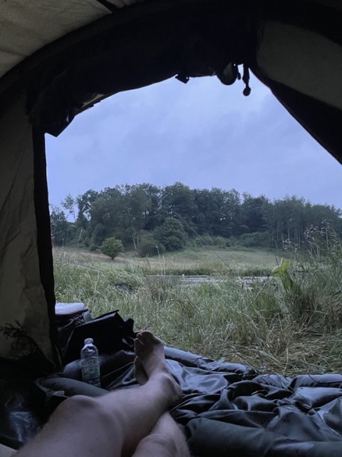 Morgenstund i fiskecampen