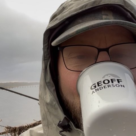 Kaffepause til Pausefiskeren på Vestfyn
