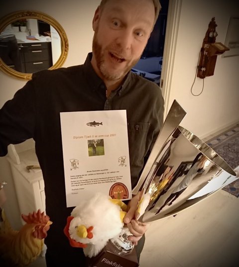 kåring vinder fiskekonge kylling vandrepokal