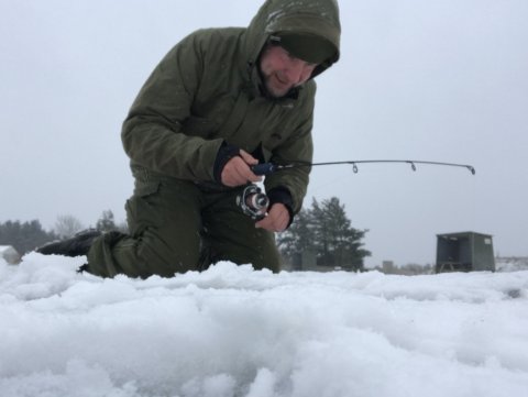 isfiskeri loch nees put and take regnbueørred