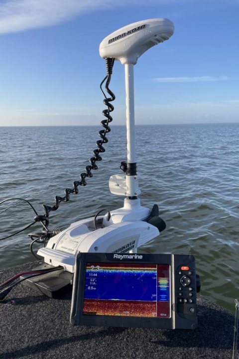 Minn Kota predatorjolle Raymarine Ringkøbing Fjord