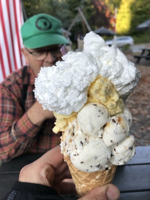 middelfart gammeldags vaffelis fisketur afslutning felix langelandsbæltet