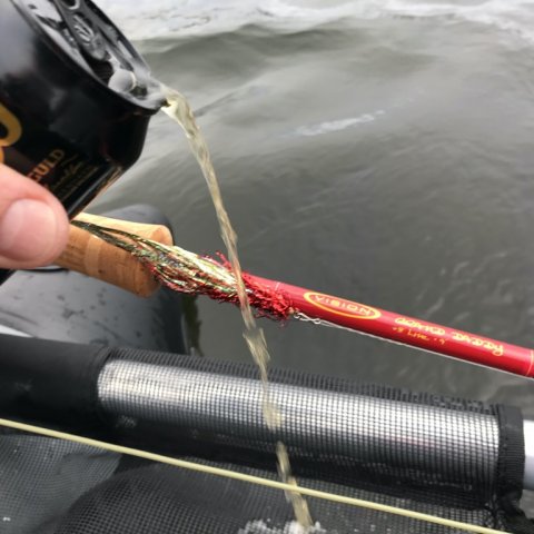 dåb sort guld vision fly fishing gedde pike hecht Borbjerg møllesø